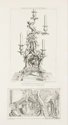 Proyecto de candelabro rama para el Rey